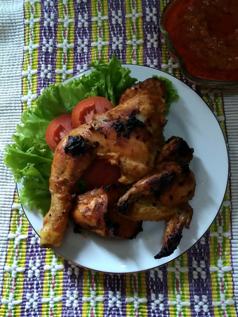 Anti Ribet, Memasak Ayam Bakar Bumbu Rujak Enak Dan Mudah