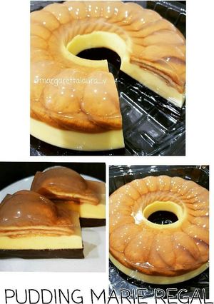Foto resep Pudding marie regal 3 lapis