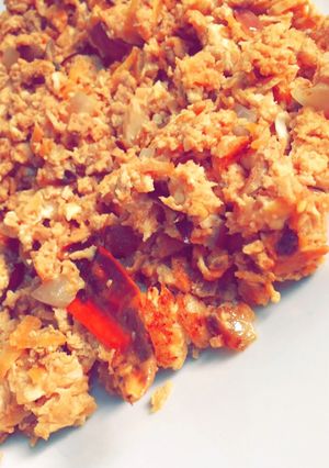 صورة لوصفة تونه بالبيض 🍳