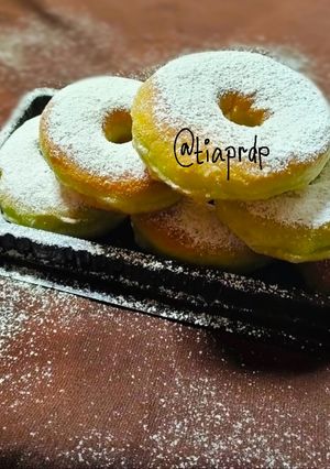 Foto resep Donat Pandan