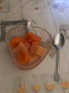 Una foto de Compota de membrillo y batata