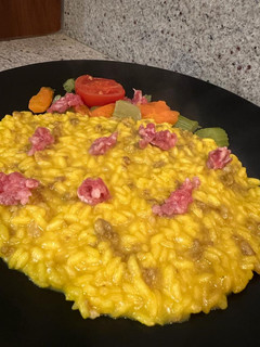 Foto di Risotto con la salsiccia e zafferano