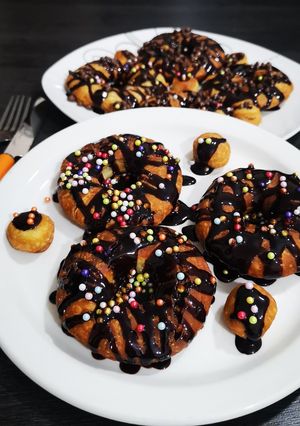 صورة لوصفة دونات🍩 أول تجربة 🙈