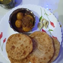 A picture of Sattu Puri.