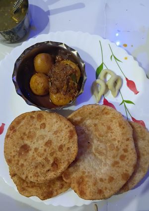 A picture of Sattu Puri.