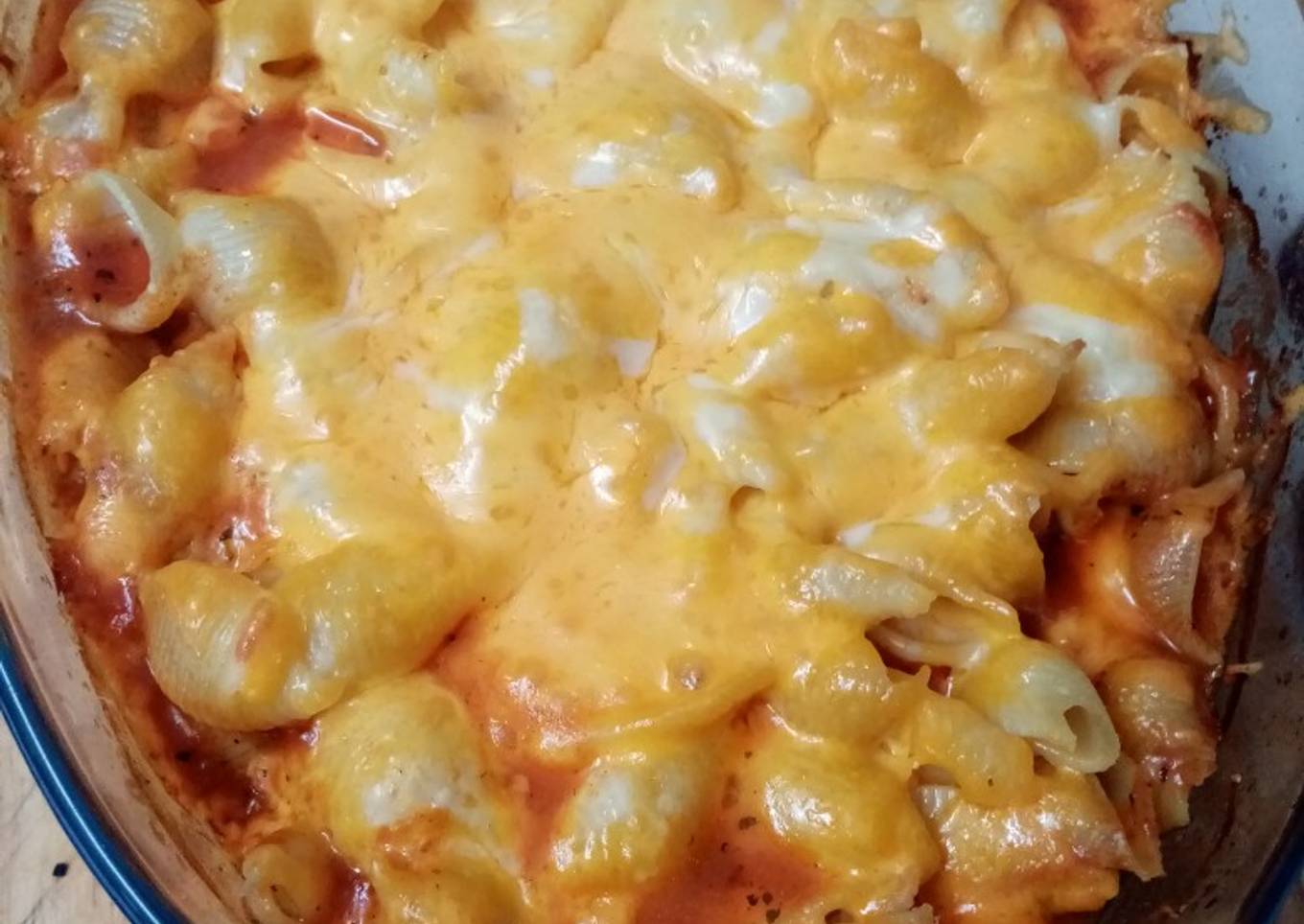 Cheese bake with a thingamajig