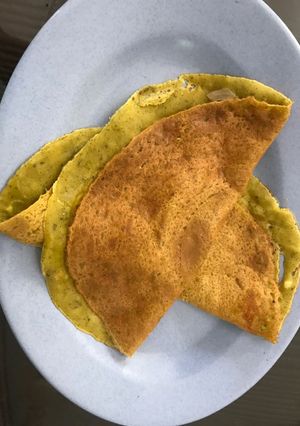 A picture of Besan Chila.
