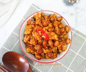 Resep Terbaru Kering Tempe Kacang Yummy Mantul