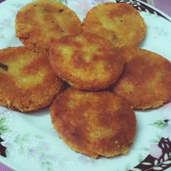 A picture of Shami kabab.