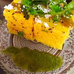Khaman Dhokla A picture of Khaman Dhokla.
