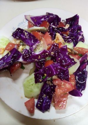 Una foto de Ensalada estrellada🤩✨