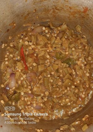 A picture of Bhindi bhaji.