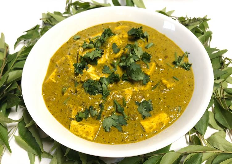 How to Make Favorite Curry leaf panner curry