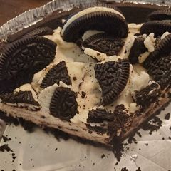 Whipped Oreo pudding pie A picture of Whipped Oreo pudding pie.
