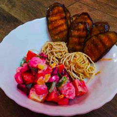 A picture of Colourful Salad bowl.