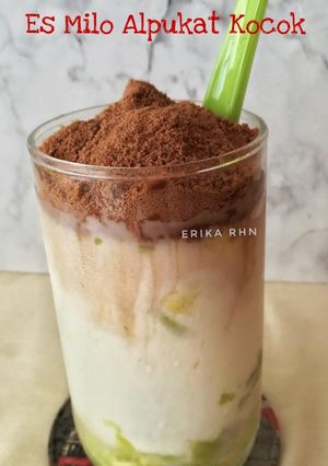 Foto resep Es Milo Alpukat Kocok