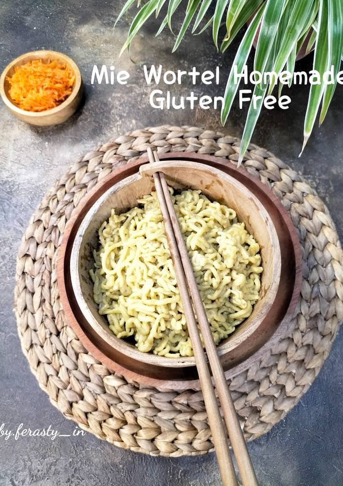Foto resep Mie Wortel Homemade Gluten Free