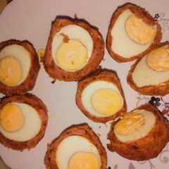 A picture of Scotch egg.
