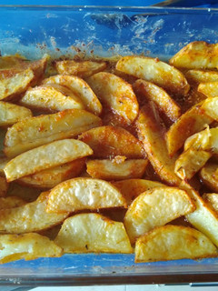 Una foto de Patatas gajo al horno