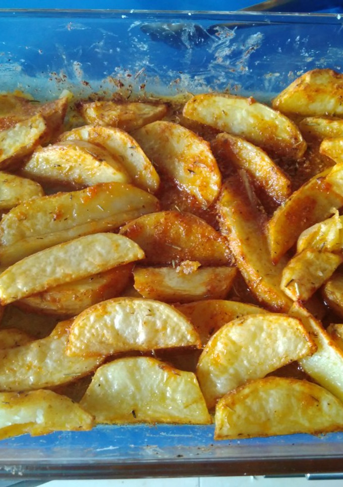 Una foto de Patatas gajo al horno