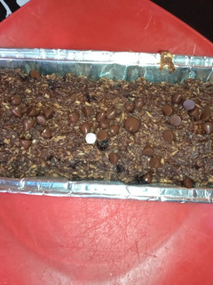 Una foto de Budín de avena y coco rallado