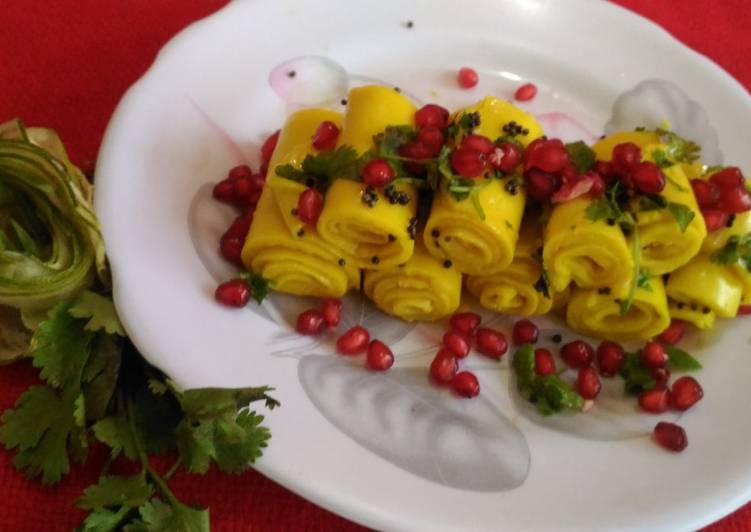 Steps to Prepare Favorite Khandvi