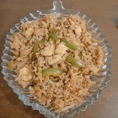A picture of Cabbage Rice.