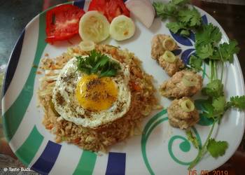 How to Cook Yummy Nasi Goreng Indonesian Fried Rice