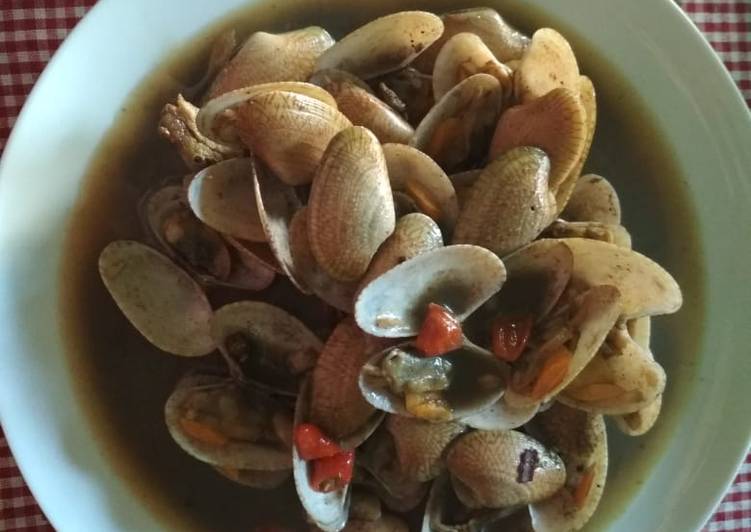 Kerang hijau saos tiram