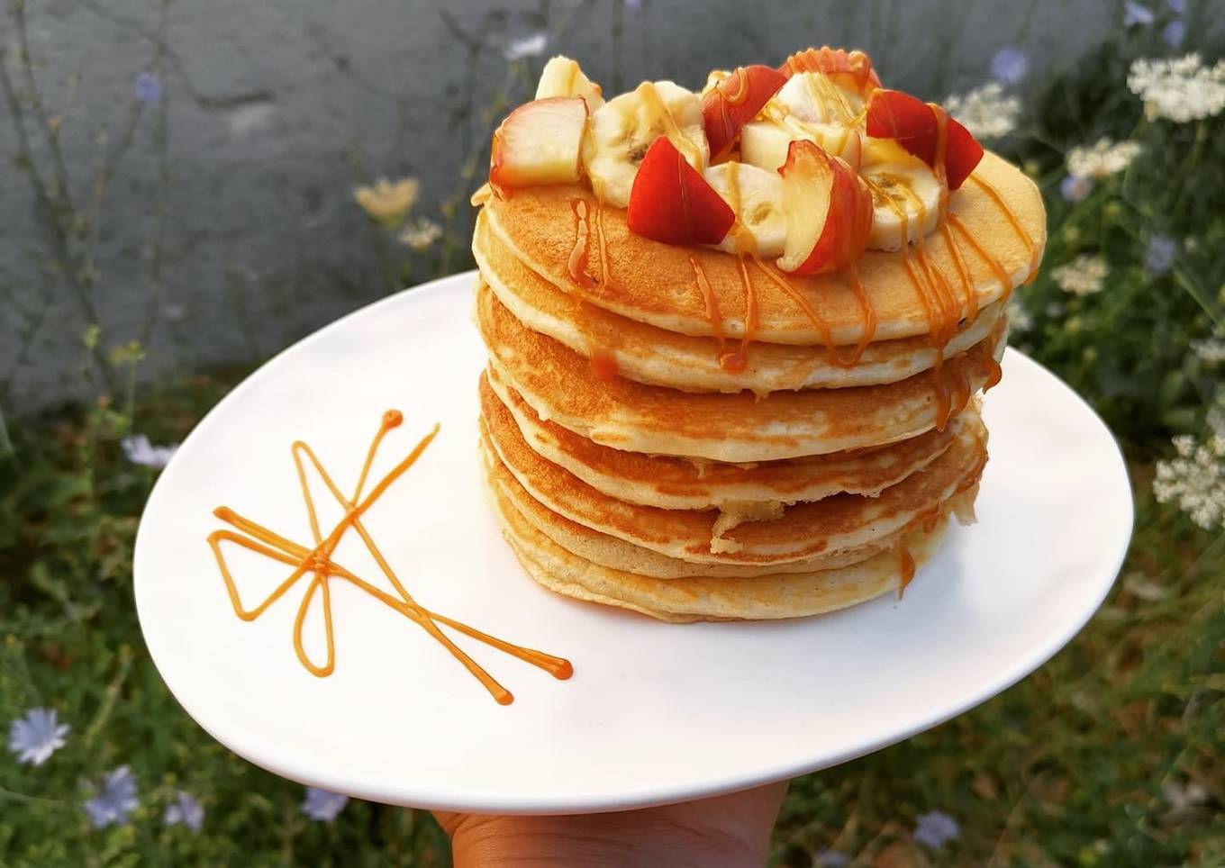 Pancakes fruits de saison