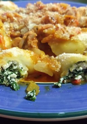 Una foto de Capeletis con tapitas de copetín