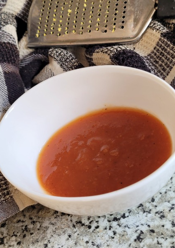 Una foto de Salsa Cítrica de Membrillo