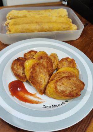 Foto resep Chicken Egg Roll Ala Hokben (frozen food)