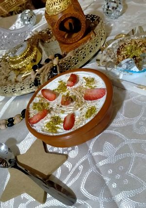 صورة لوصفة تحلية فراولة 🍓