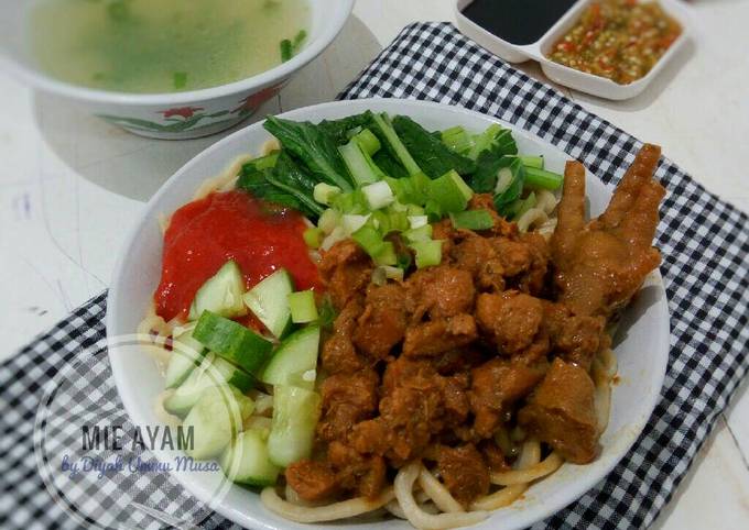 Mie Ayam Homemade Asli Enak