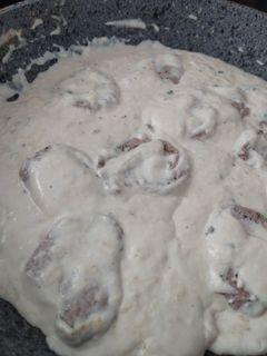 Una foto de Solomillo al roquefort