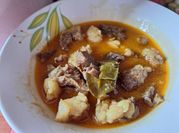 Gambar soto daging kepala sapi
