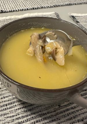 O poză a rețetei Ciorba de burta falsa(de post cu pleurotus).