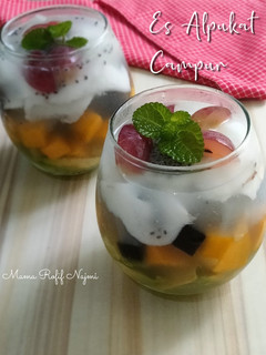 Foto resep Es Alpukat Campur