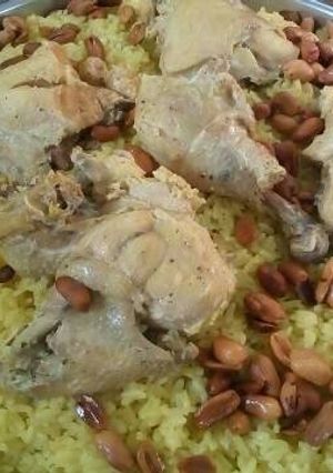 صورة لوصفة منسف دجاج