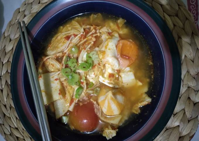 Resep Mie Ramen kuah Ramyeon Rumahan Anti Gagal