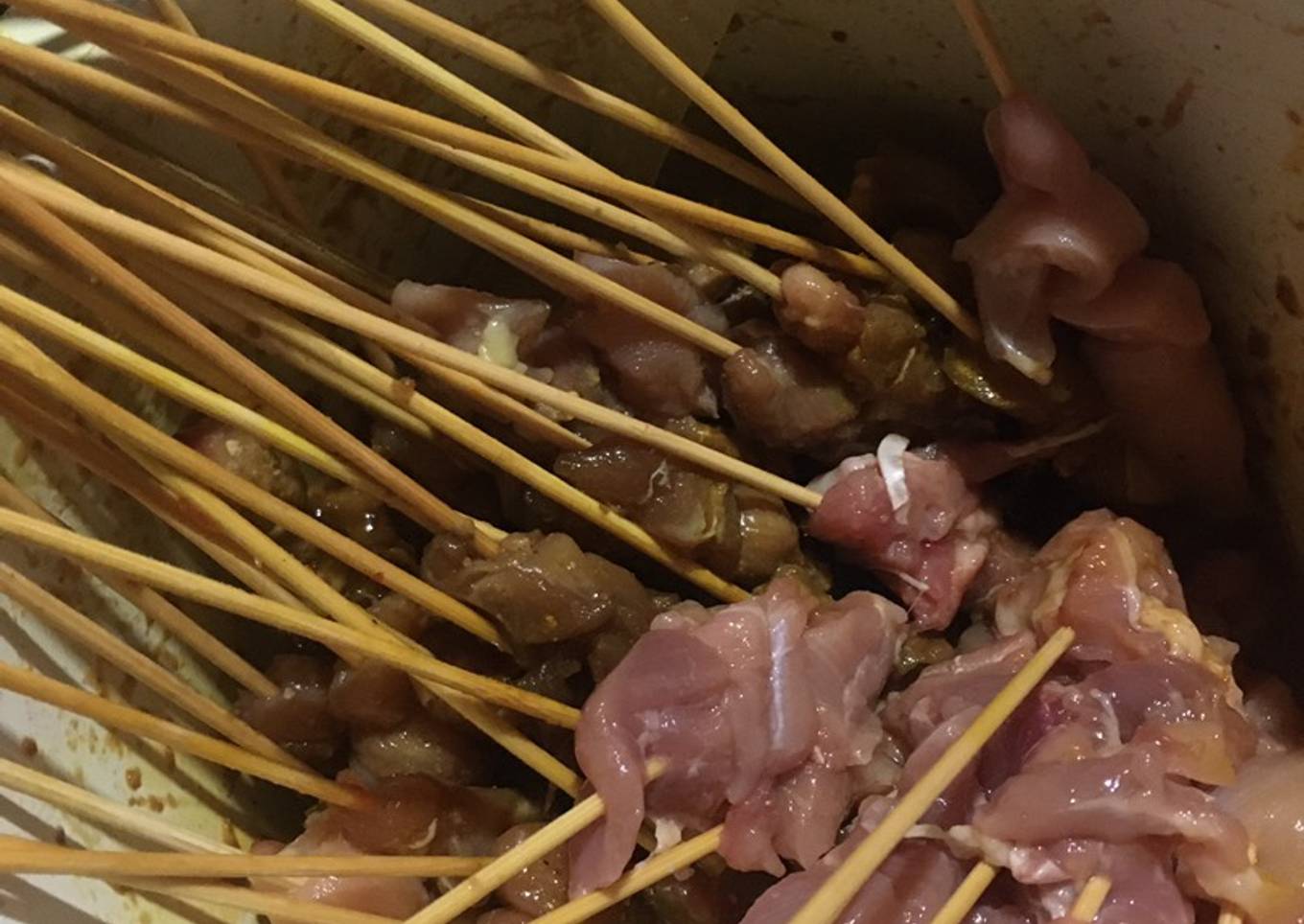 Sate ayam madura