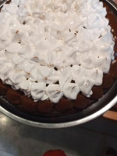 Una foto de Torta brownie con dulce de leche de 24 cm