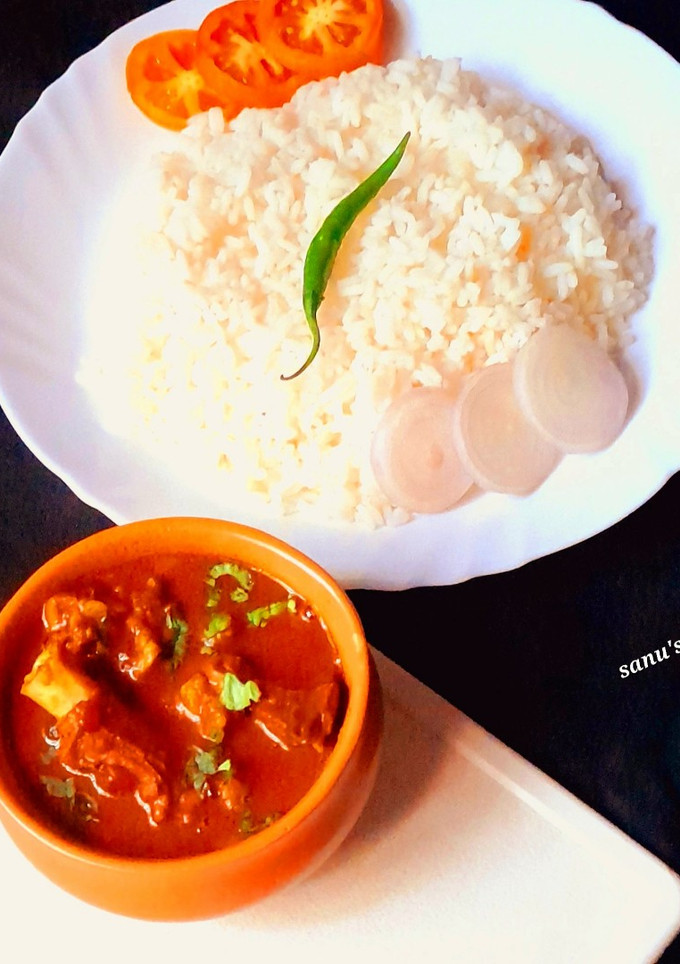 A picture of Mutton Rogan Josh With Ginger.