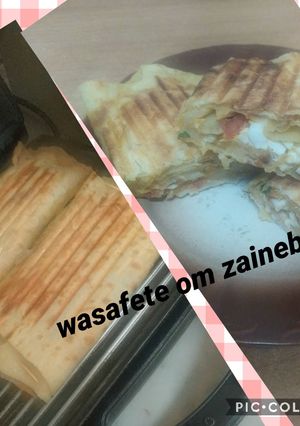 صورة لوصفة ملاوي 😋 بحشو رائع على طريقتي 👍❤️