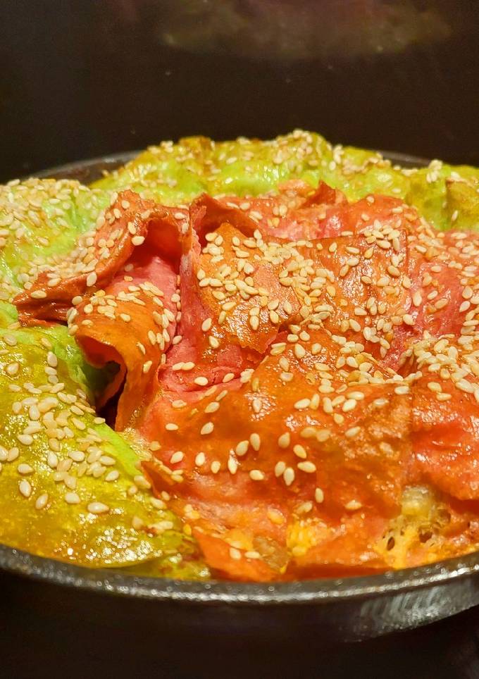 Лаваш з курячим фаршем