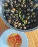 Ốc lác hầm tiêu xanh