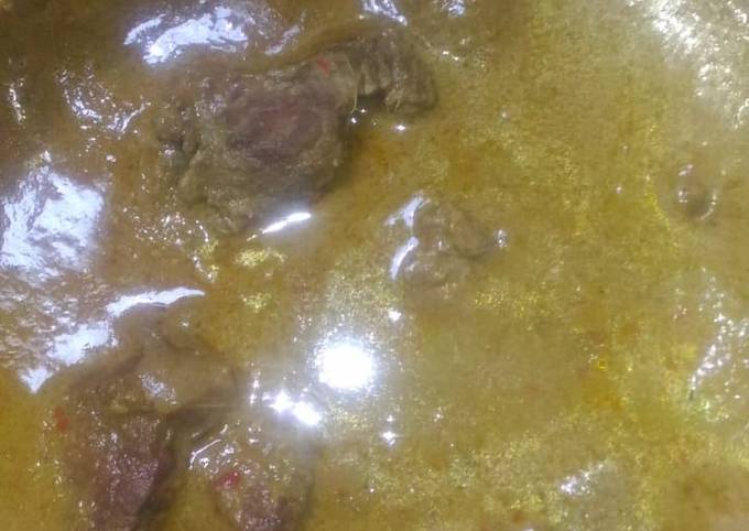 Standar Resep mudah membuat Rendang yang menggugah selera