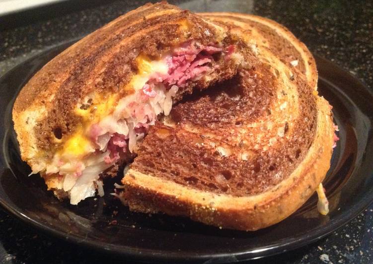 Easiest Way to Make Quick Dry Reuben Sandwiches