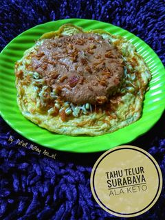Foto resep Tahu Telur Surabaya ala Keto